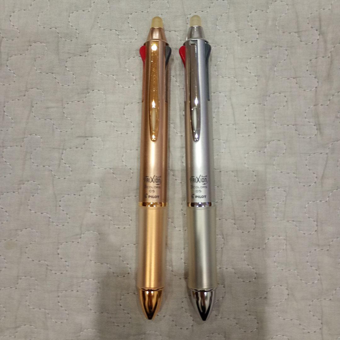 レア文房具　フリクション　ボール3　ゴールド　シルバー　ボールペン　パイロット