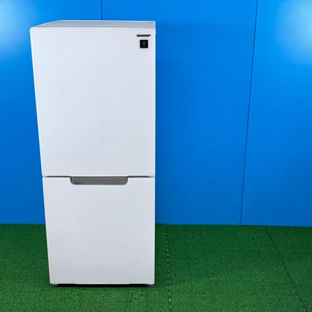 742 SHARP　ガラスパネル　冷蔵庫　関東配送設置無料　付け替えどっちもドア