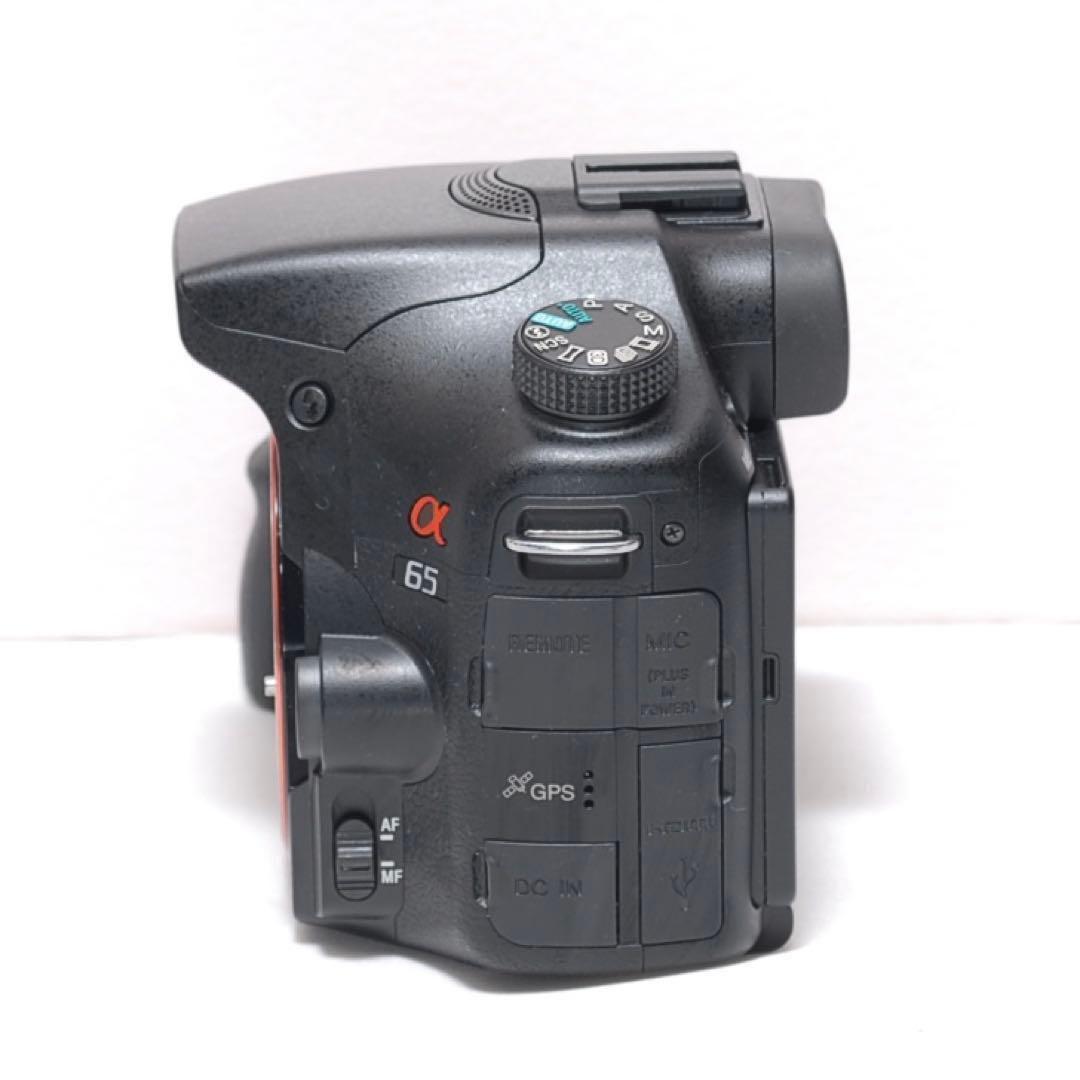 ✨一眼レフデビューに✨SONYα65✨ソニー✨ダブルレンズ✨スポーツ観戦にも