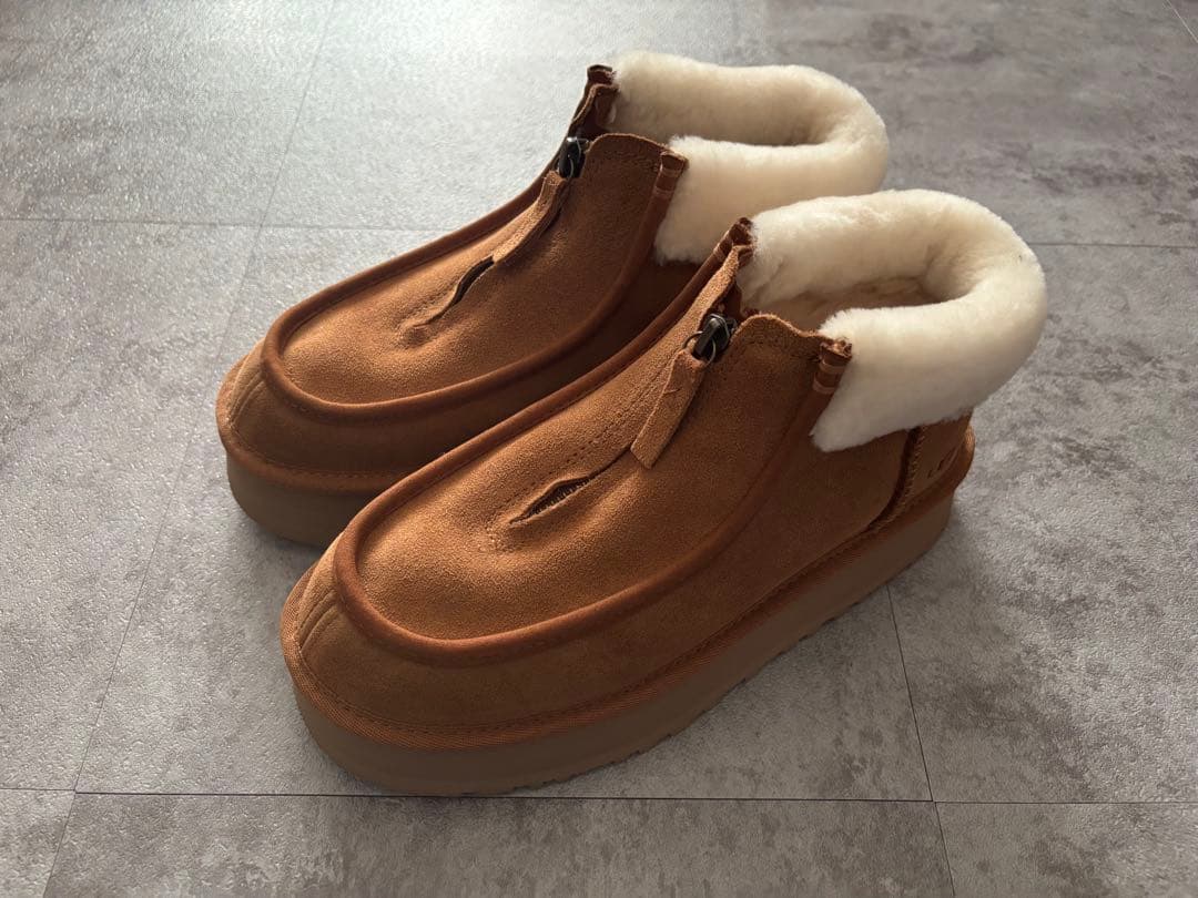 UGG アグ　ファンケットブーツ　厚底　レアモデル　値下げ不可