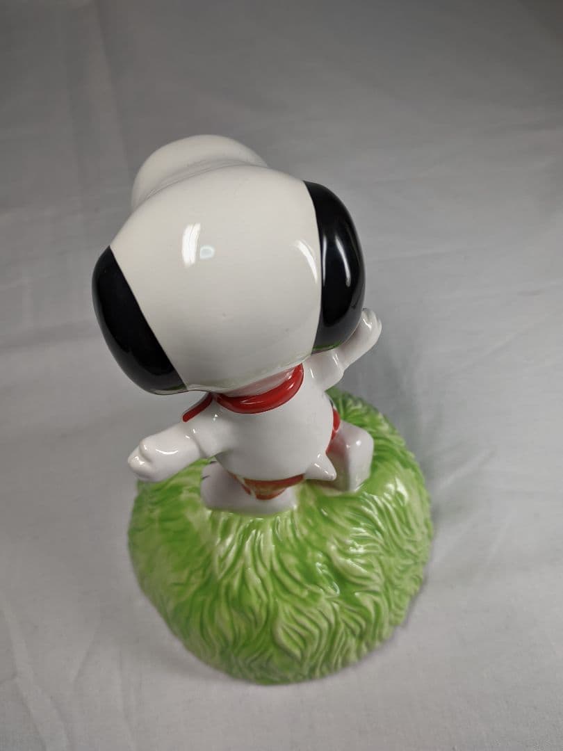 60s WILLITTS DESIGNS スヌーピー 陶器オルゴール サッカー