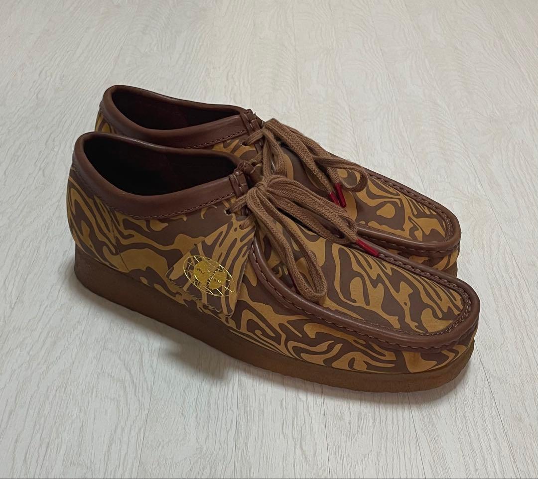 CLARKS × Wu-Tang Clan Wallabee 26cm ブラウン