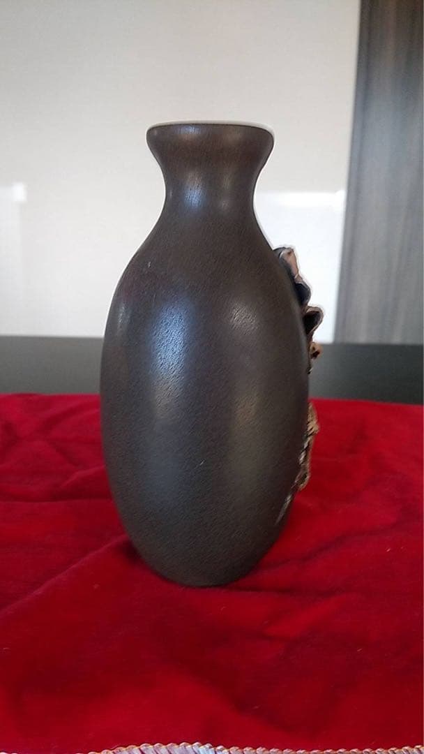 瀬戸焼　古瀬戸　貼花　徳利　酒器　古美術　煎茶器　古道具　丹波