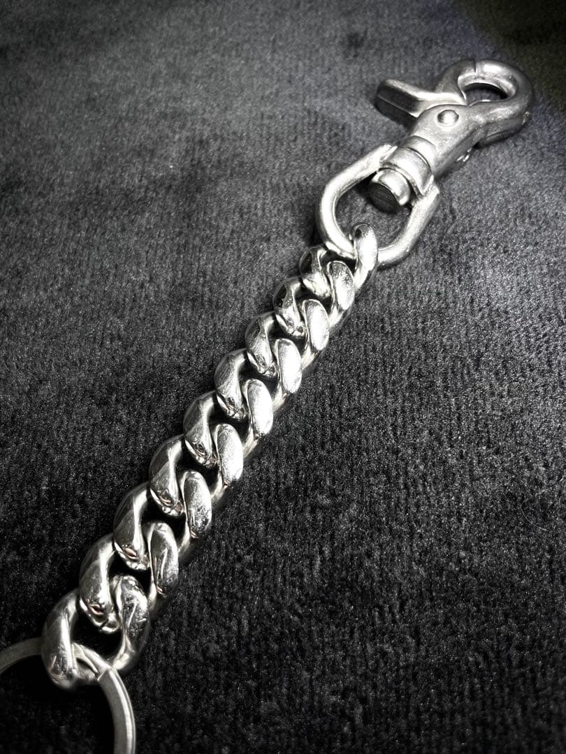 シルバー チェーン キーチェーン　メンズ　ステンレス