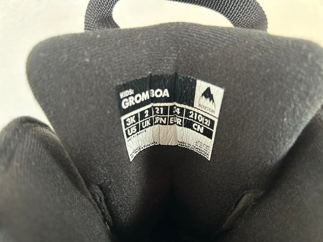 スノーボード BURTON GROM BOA 21cm
