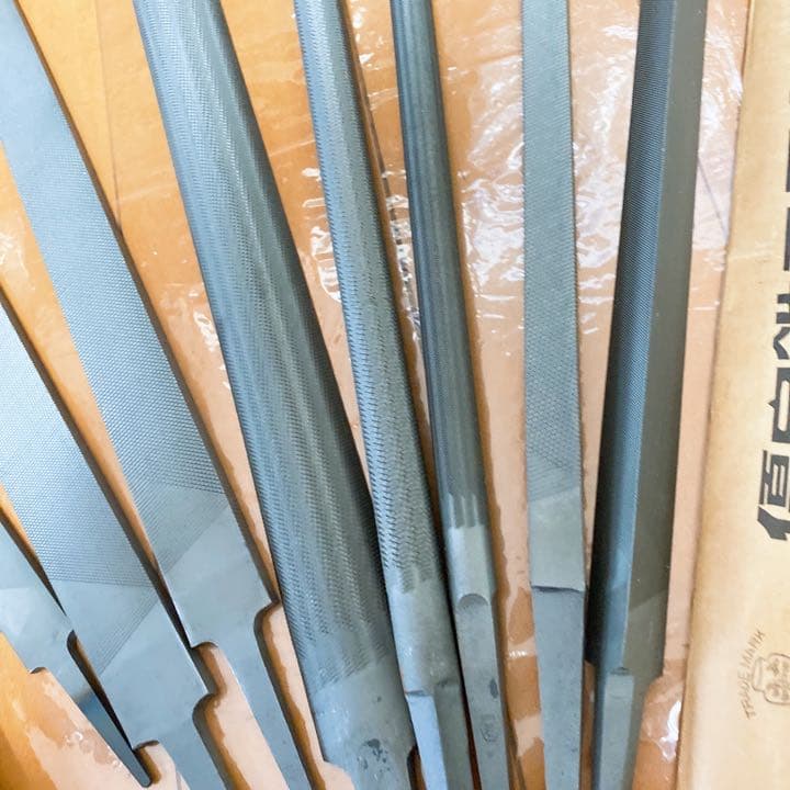 日本製 鉄工ヤスリ8本セット