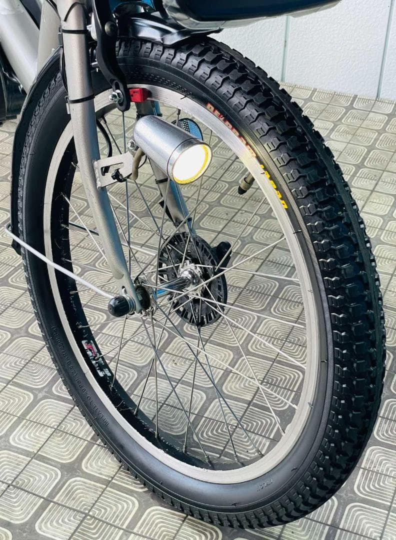 【BRIDGESTONE】 20インチ子供乗せ電動アシスト自転車2682
