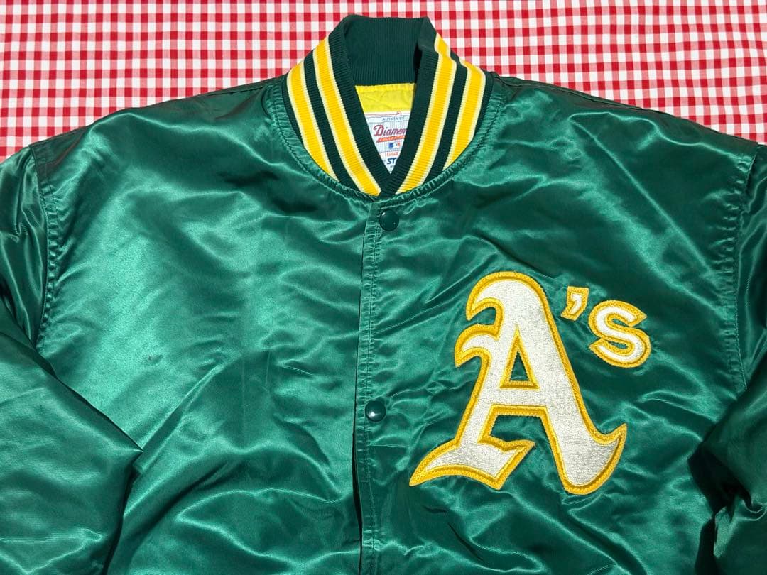 Starter MLBアスレチックス スタジャン　XLサイズ USA製