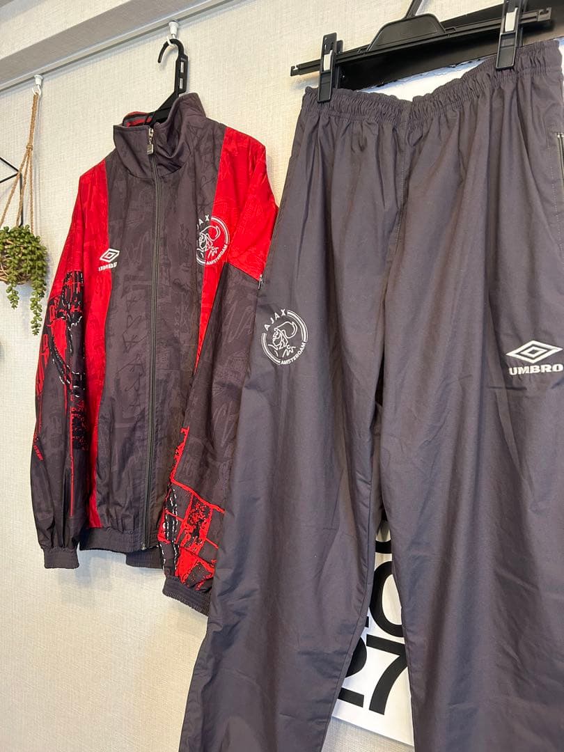 UMBRO AJAX アンブロ　アヤックス　ジャージ　セットアップ