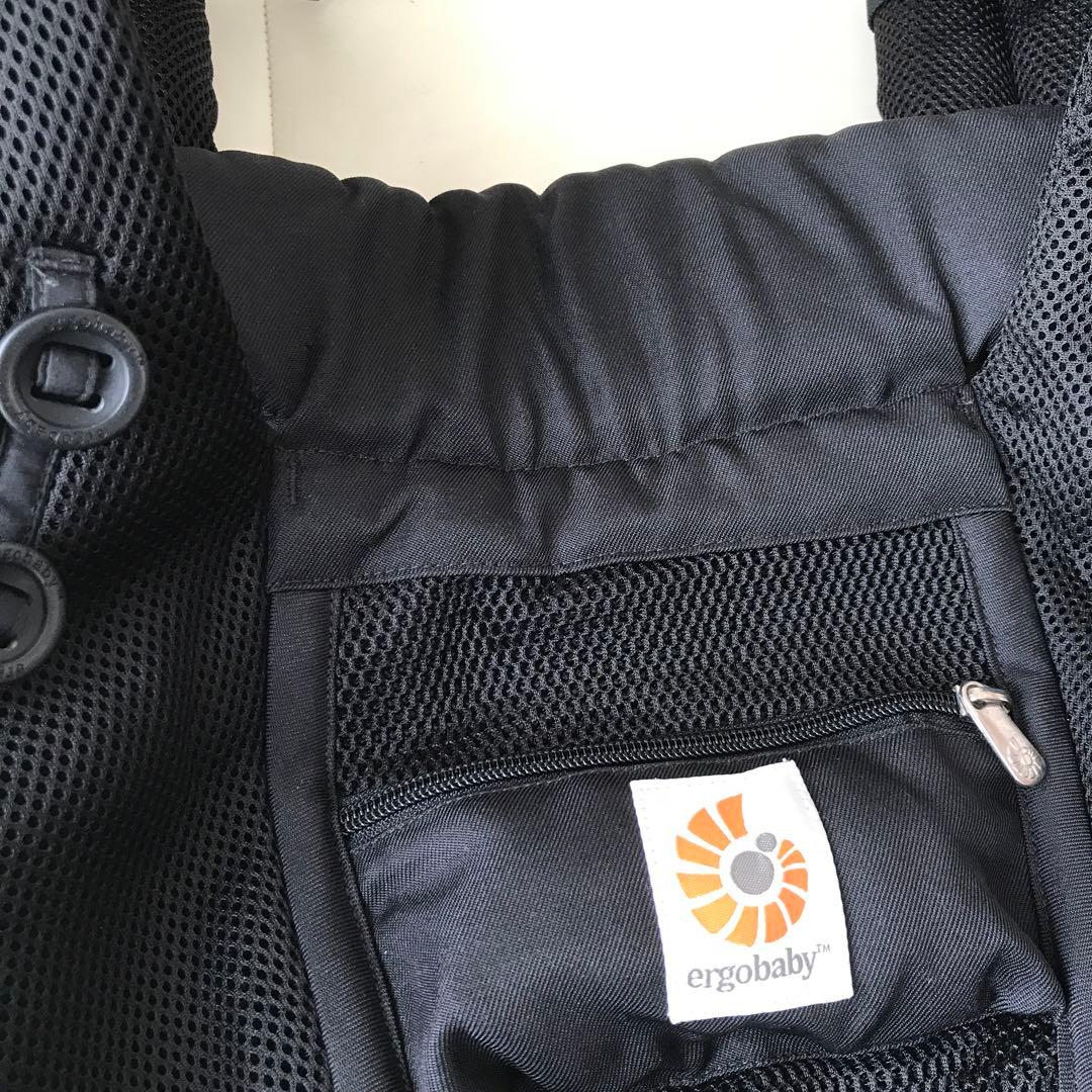 【未使用に近い】ergobaby Adapt 抱っこ紐 ブラック抱っこ紐