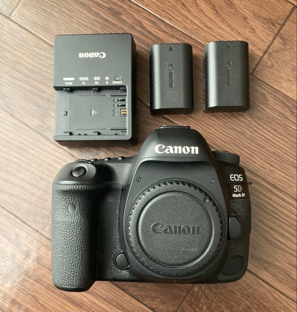 Canon EOS 5D Mark IV 本体 バッテリー2個付き
