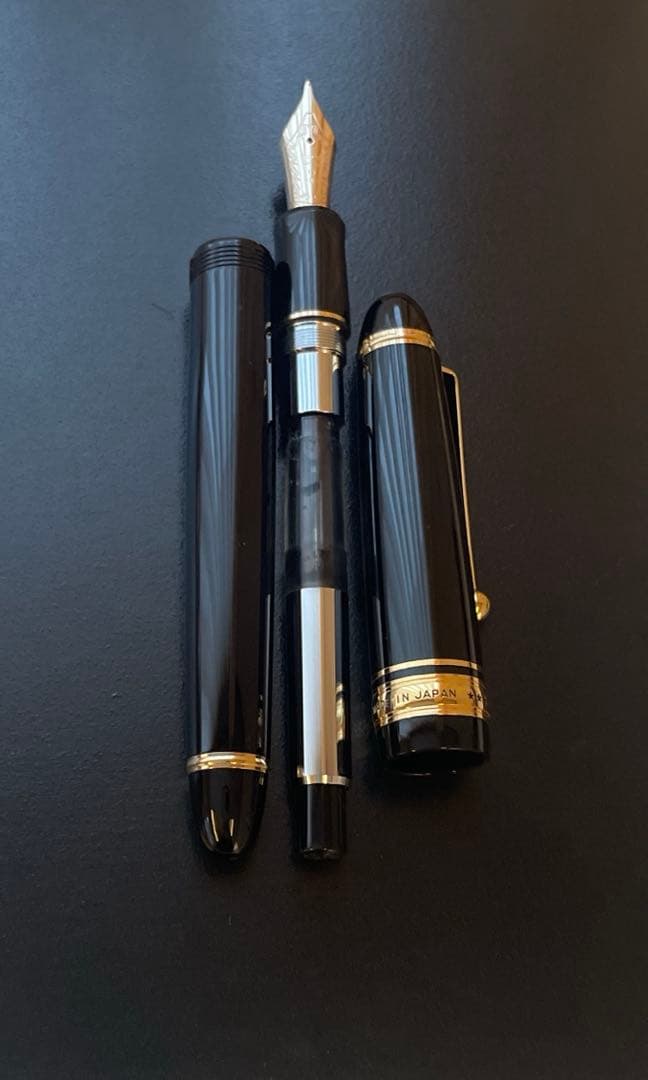 PILOT 万年筆 カスタム743 B(太字) インクカートリッジ付