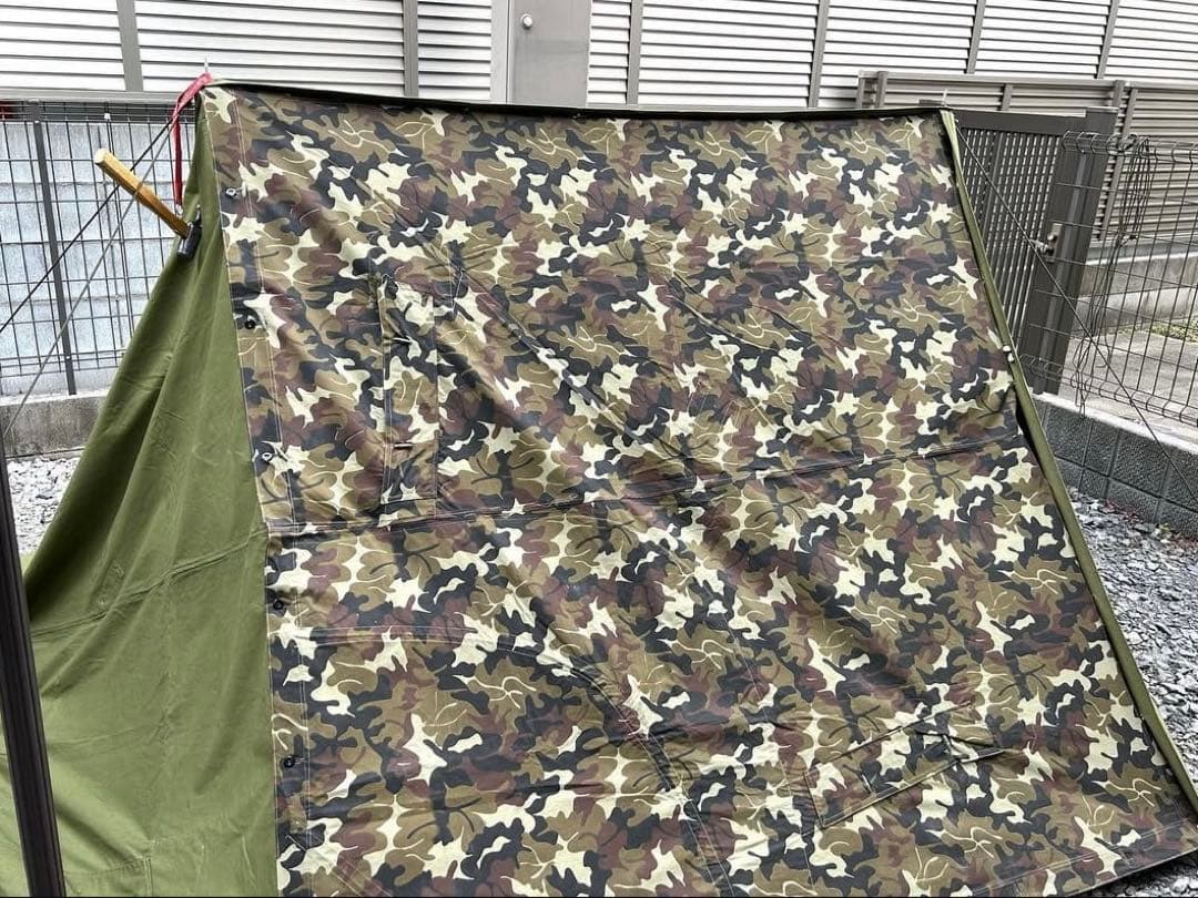 【無骨ソロに◎ 】 ルーマニア軍4枚セット 連結カスタム済　 ワンポール　パップ