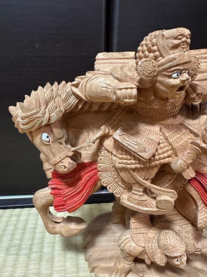 だんじり彫刻馬乗り