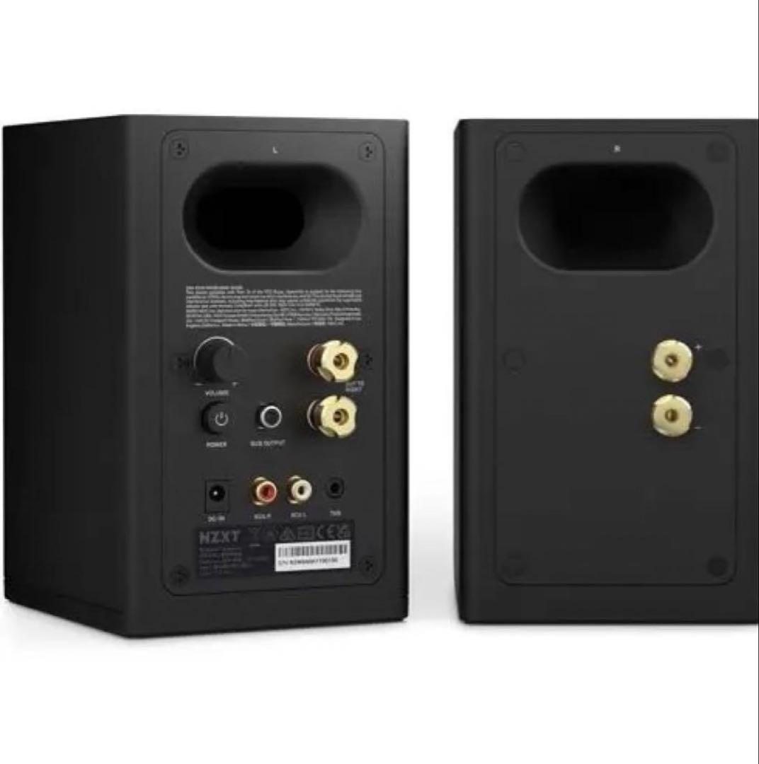 NZXT Relay Speakers Black スピーカー AP-SPKB2