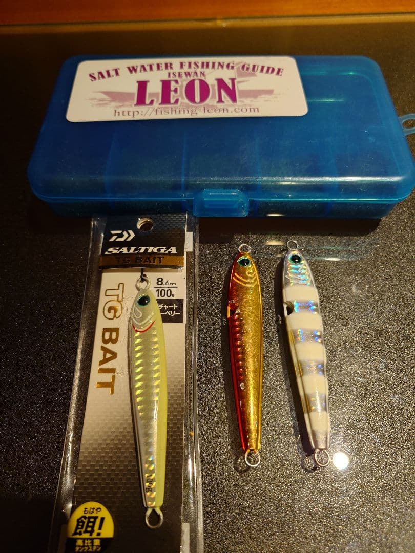 TGベイト　3本セット　120g 100g 　神掛　boxおまけつき