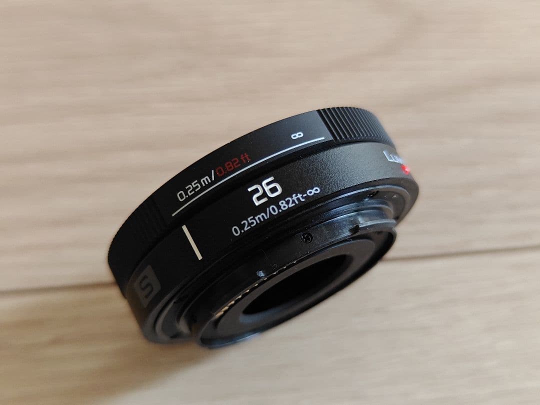 LUMIX S-R26 26mm F8 Lマウント 単焦点レンズ