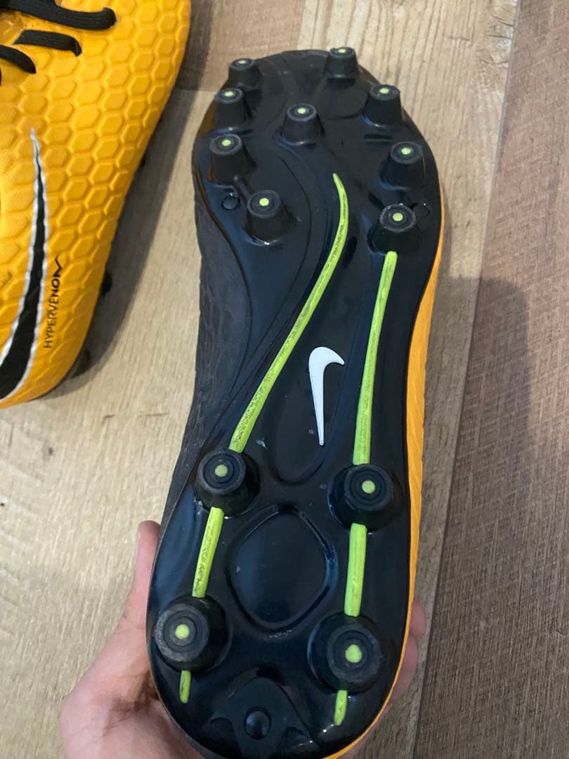 Nike Hypervenom シューズ 27cm オレンジ/ブラック