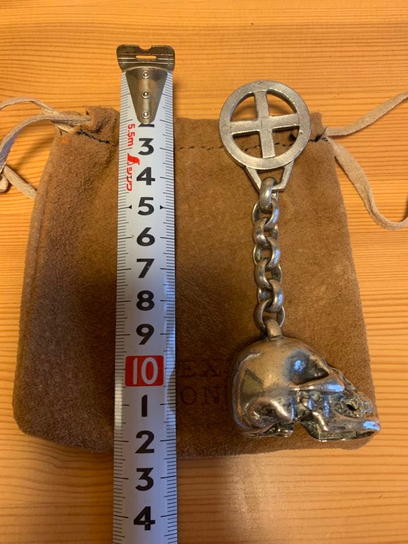ば*️様 浅井健一　コルベットスカル キーホルダー　SEXY STONES ブラ