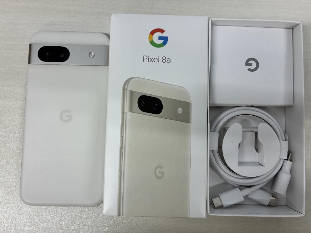 Google Pixel 8a ホワイト 本体 【美品】
