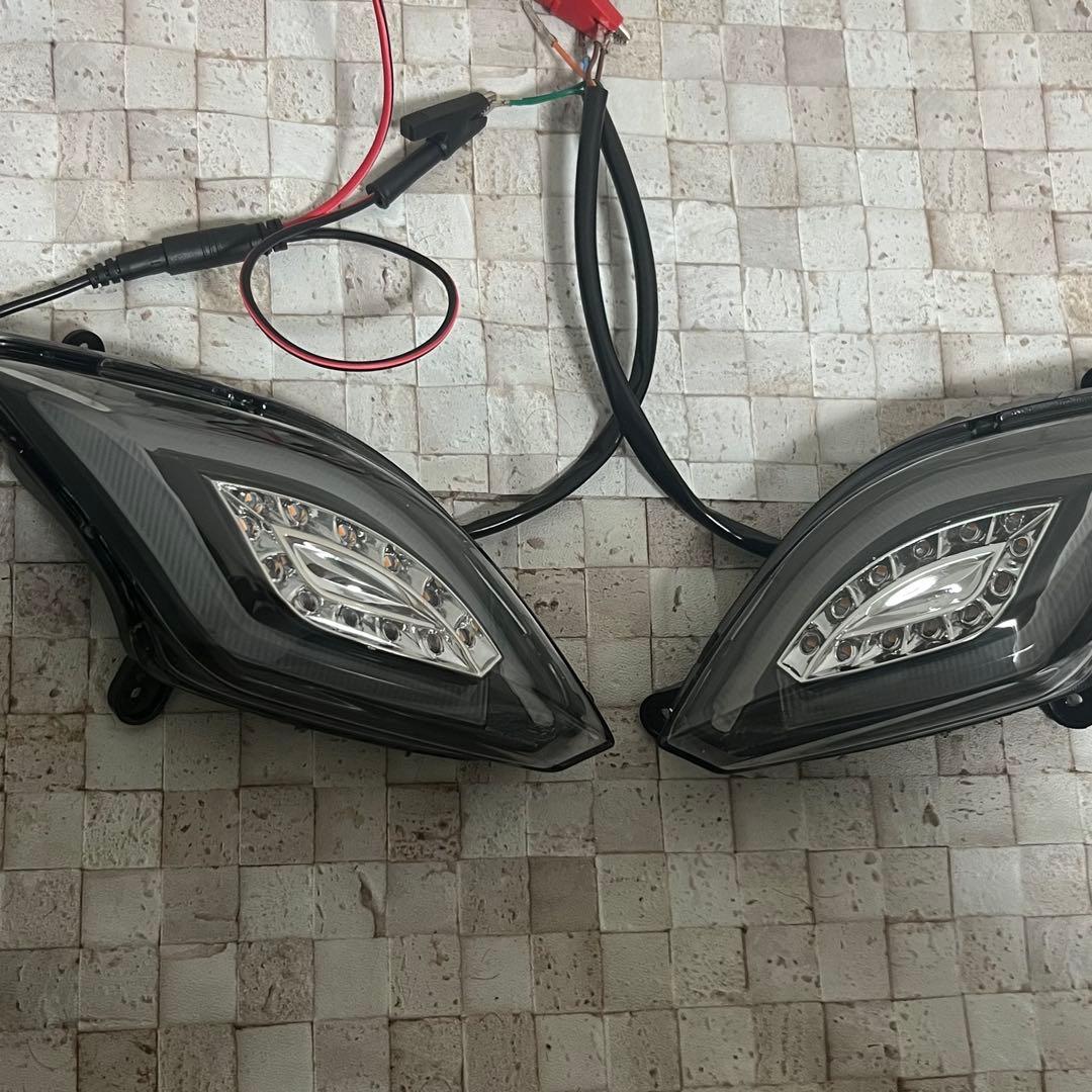 【ラスト】シグナス3型 電装堂ウィンカー ブルー ドラゴンアイ
