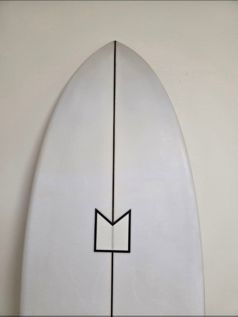MODOM SURF ファンボード ホワイト　5'10 33L