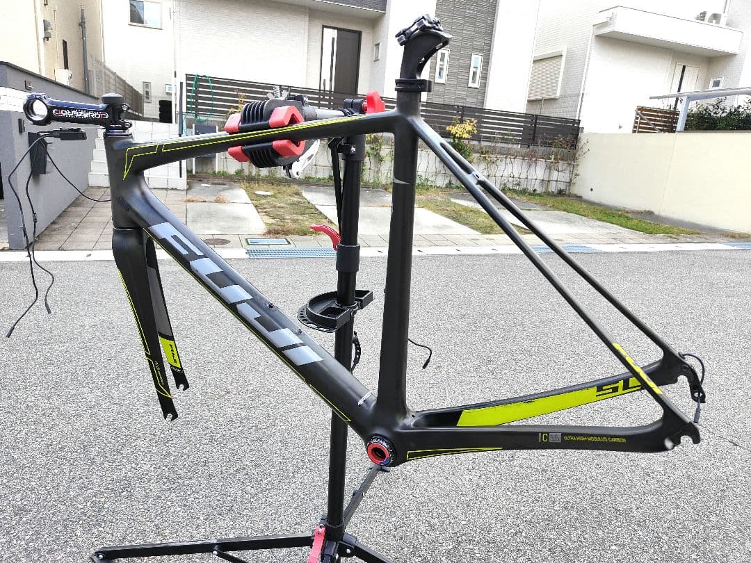 FUJI SL1.1 シマノ電動コンポDi2内蔵フレームセット　 良品☆