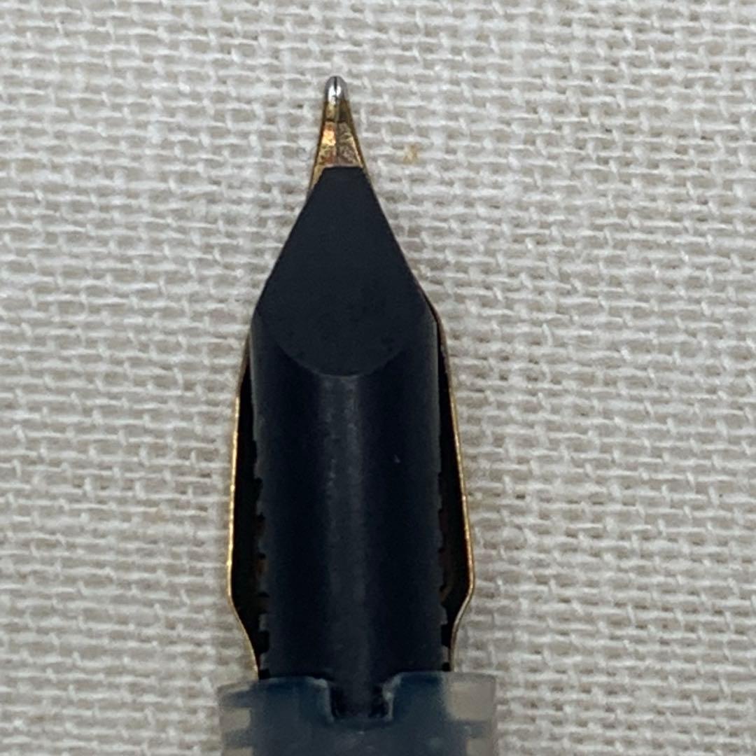 【希少緑軸】MontBlanc no.14 Green 18C F 万年筆　2桁