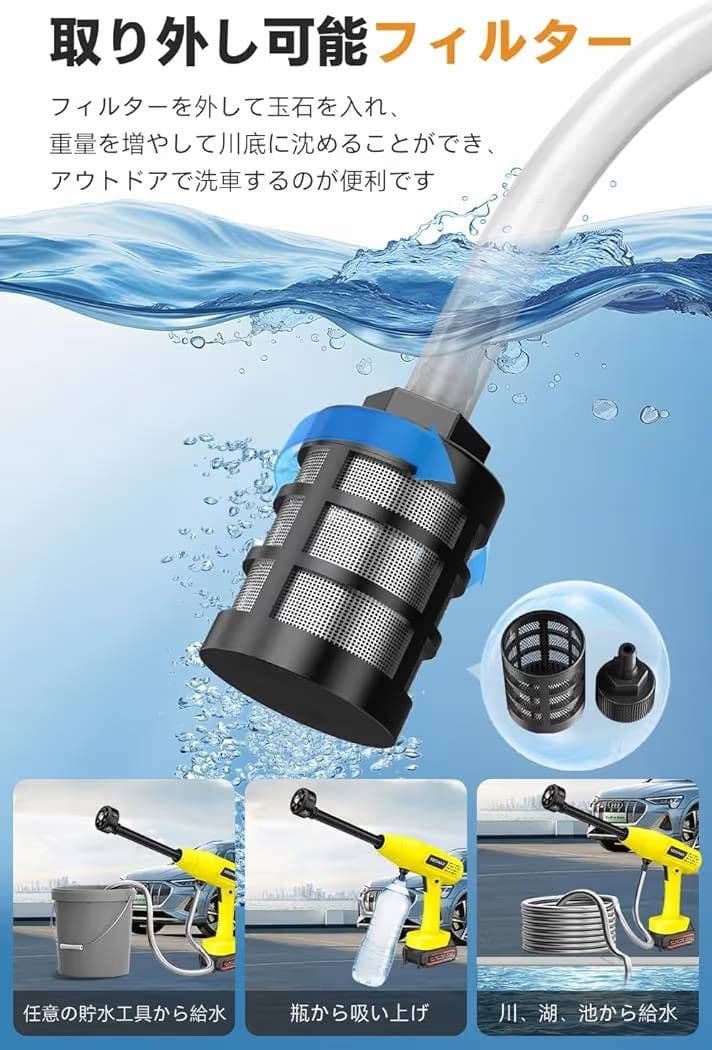 超強力！高圧洗浄機 10MPa