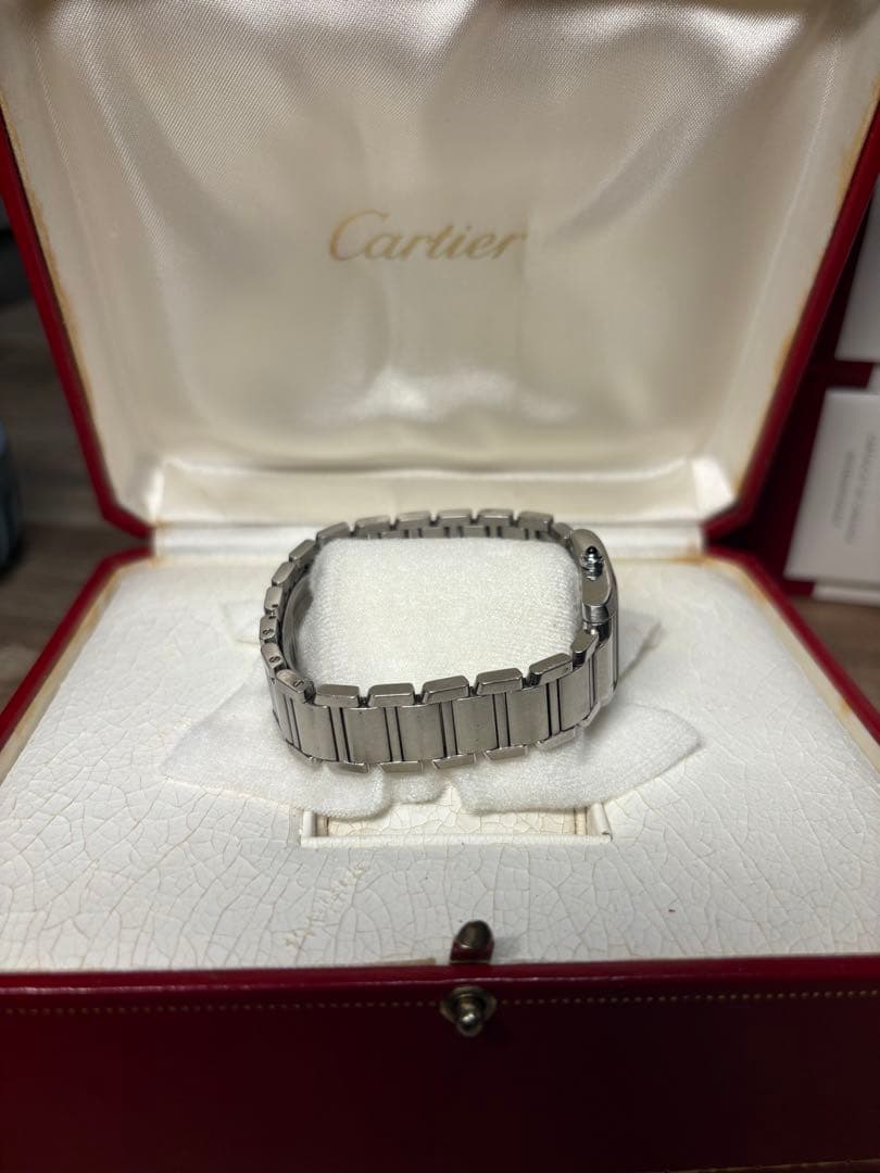 正規品　Cartier タンクフランセーズ　不動品　箱　説明書有り