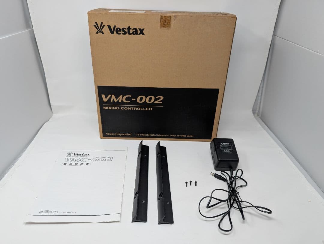 Vestax VMC-002XL DJミキサー 元箱あり リスニング使用のみ美品
