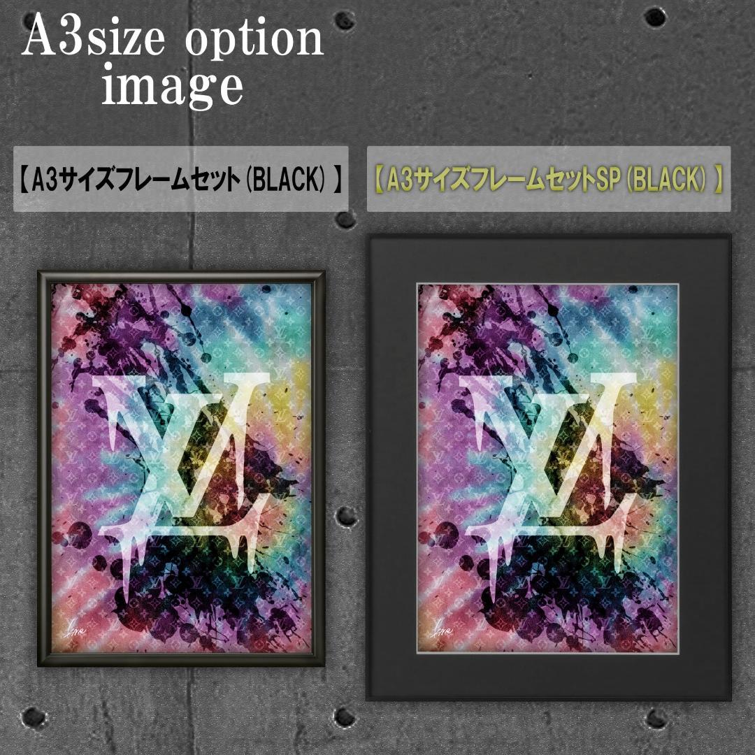 LOUIS VUITTON type☆オマージュインテリアポスター＃428富士山
