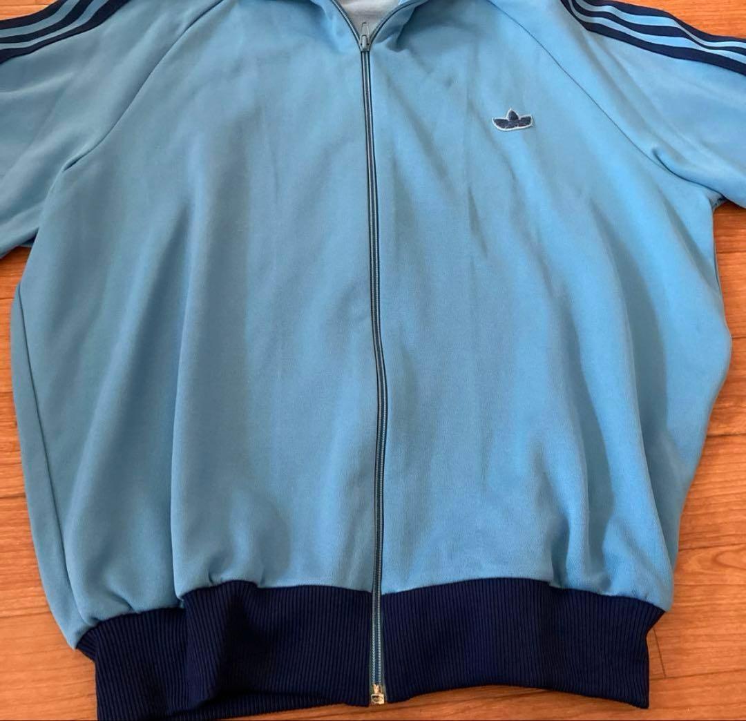 希少80s adidas トラックジャケットヴィンテージ6号　菅田将暉小松菜奈