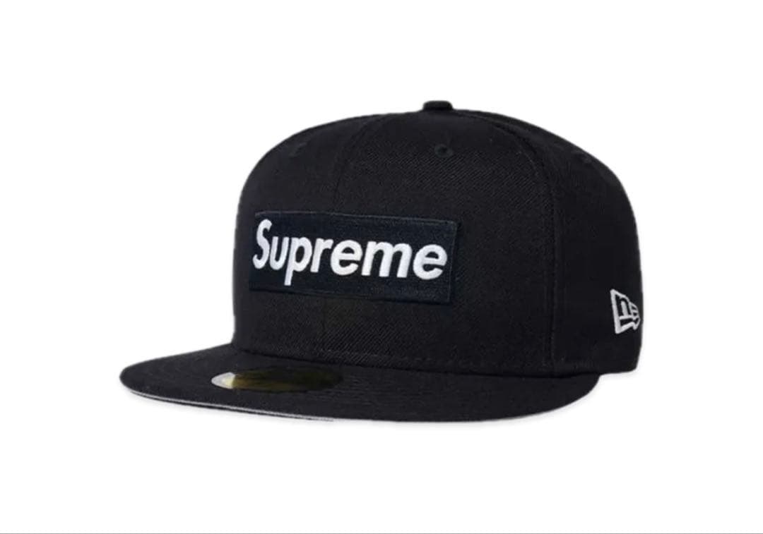 2個セット　Supreme 59FIFTY ブラックキャップ 7 1/2