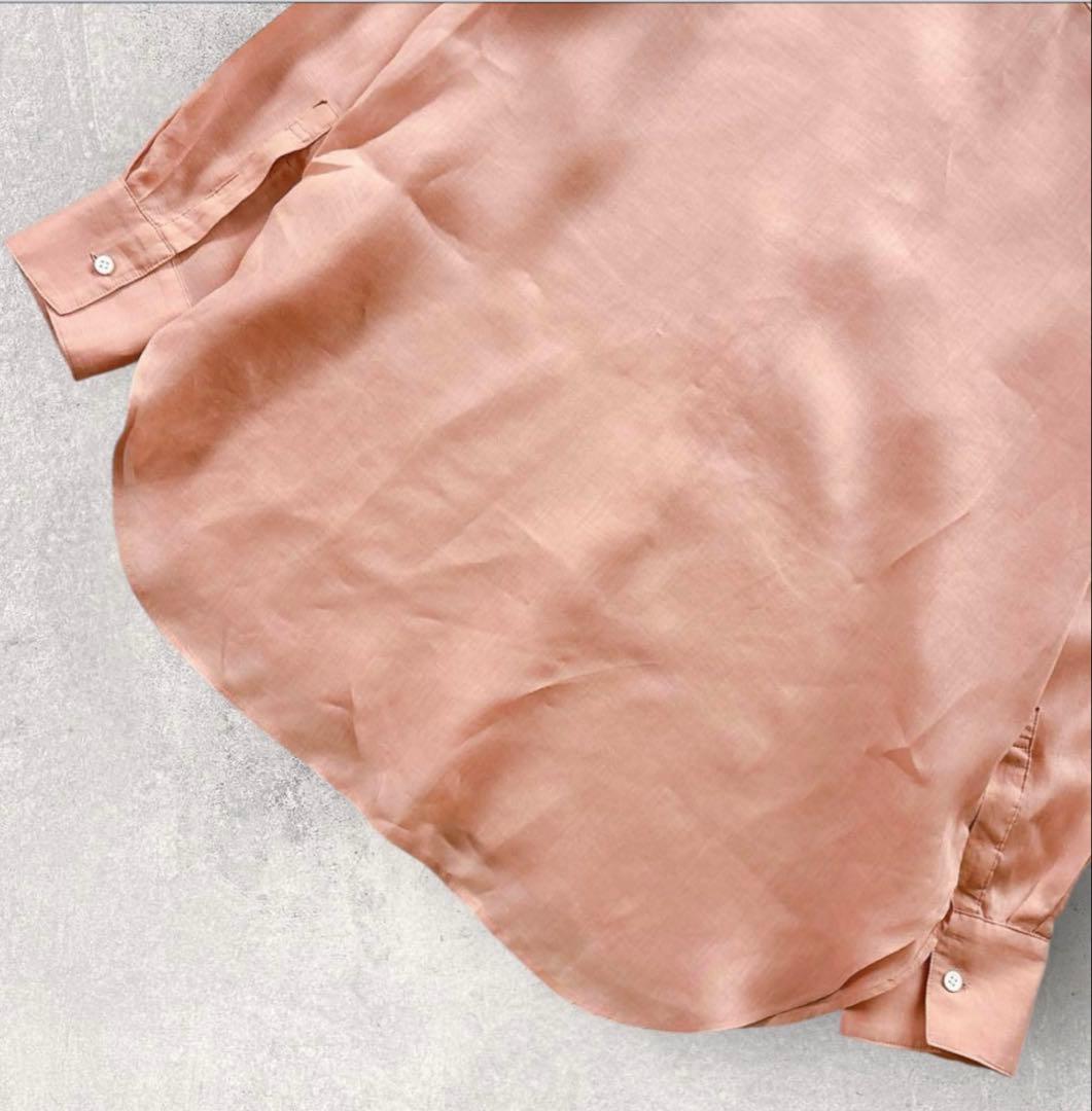 12時まで値下げ‼️未使用タグ付✨スピックアンドスパンラミーチュニックシャツリネン