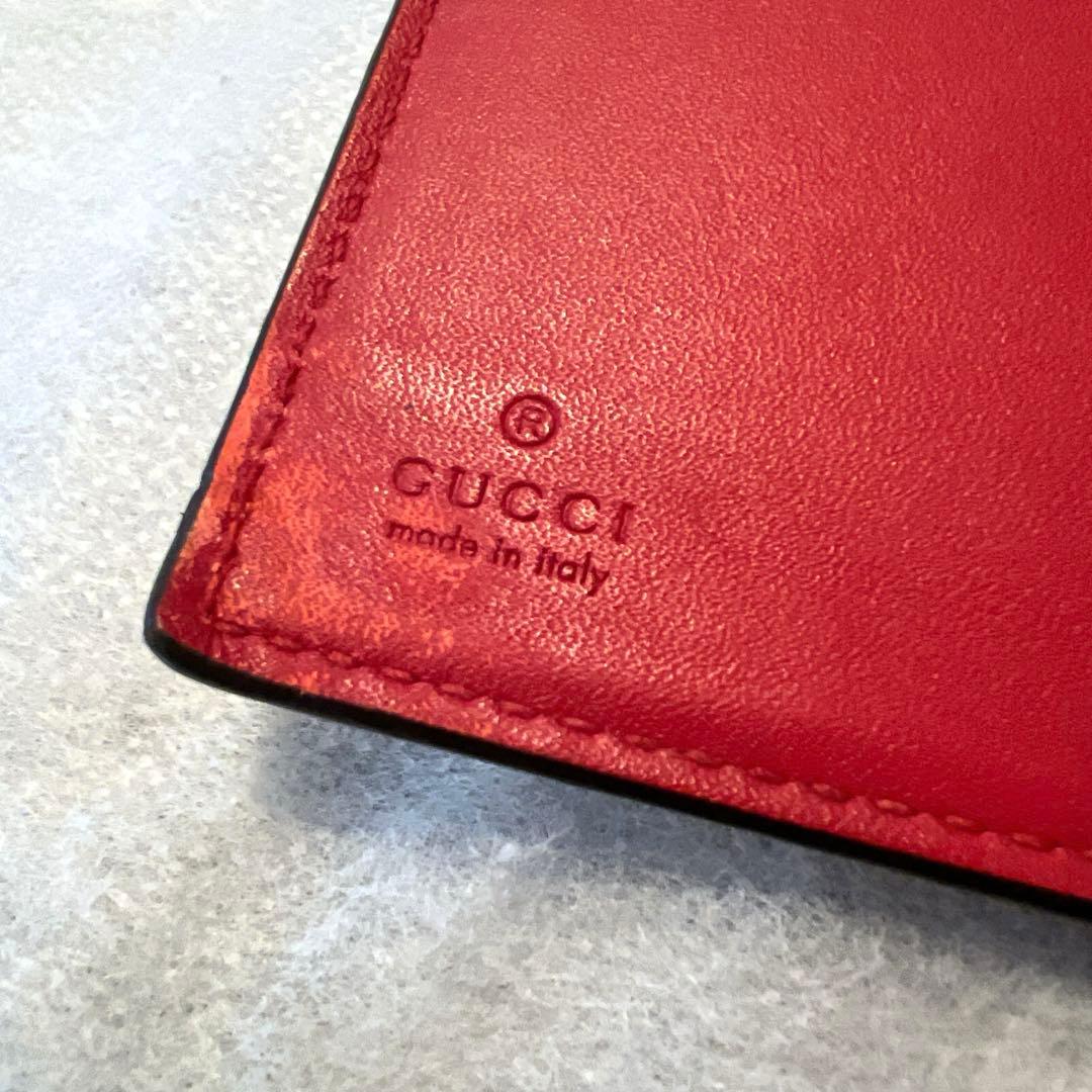 【正規品】GUCCI 手帳型ケース　iPhone7 猫