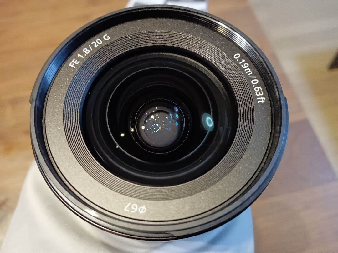 【高品位レンズフィルター付き】新品級 SONY FE 20mm F1.8 G
