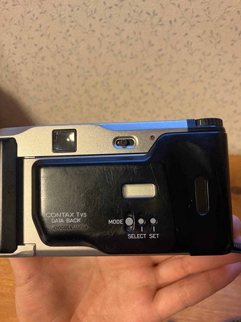 【希少】CONTAX TVS データバックつき　フィルムカメラ