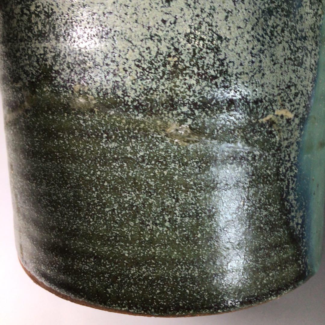 Ｒ９１３　水指　『肥前唐津焼』『天山窯造』　共箱　茶道具