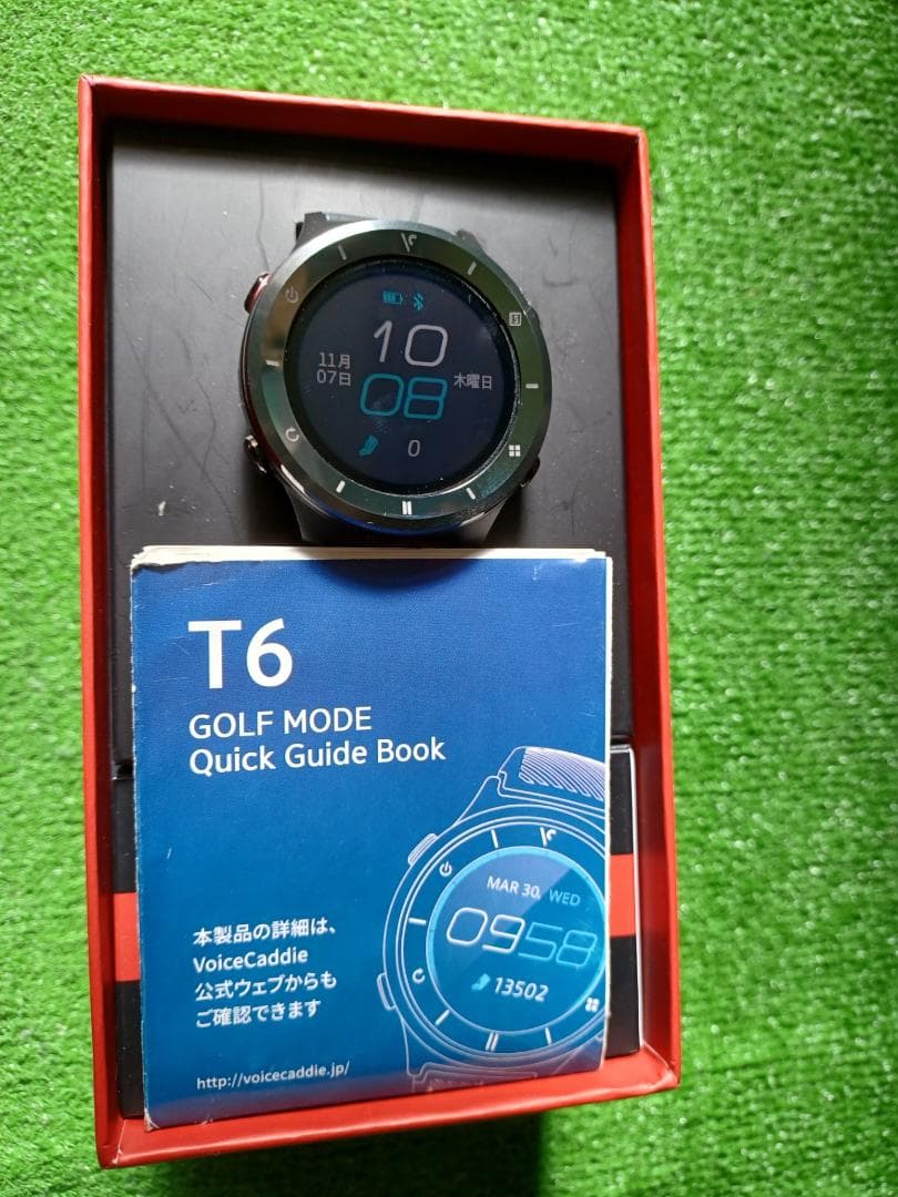 【ボイスキャディーT6 ゴルフGPS 測定器スマートウオッチ 】