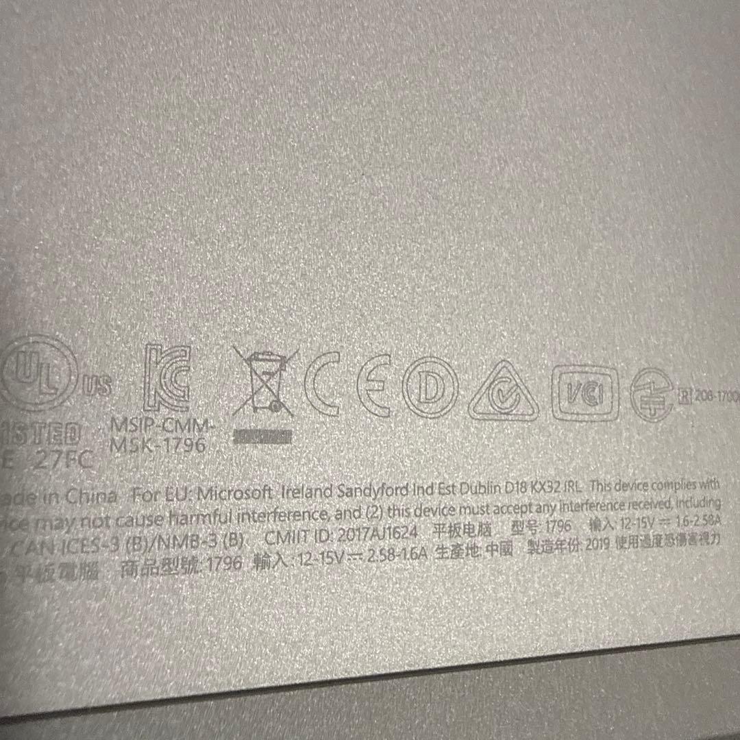 パソコン　Microsoft surface pro6