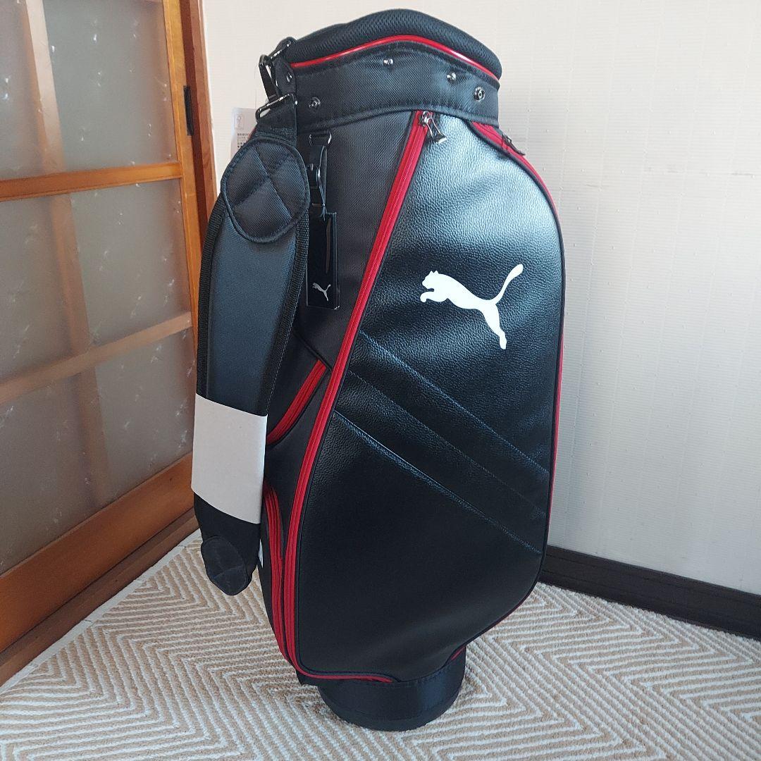 Puma プーマ 9.0型 キャディバッグ ブラック/レッド ★新品未使用