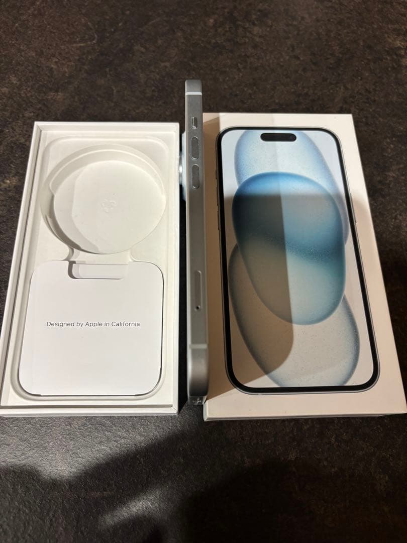 Apple iPhone 15 本体 128GB ブルー