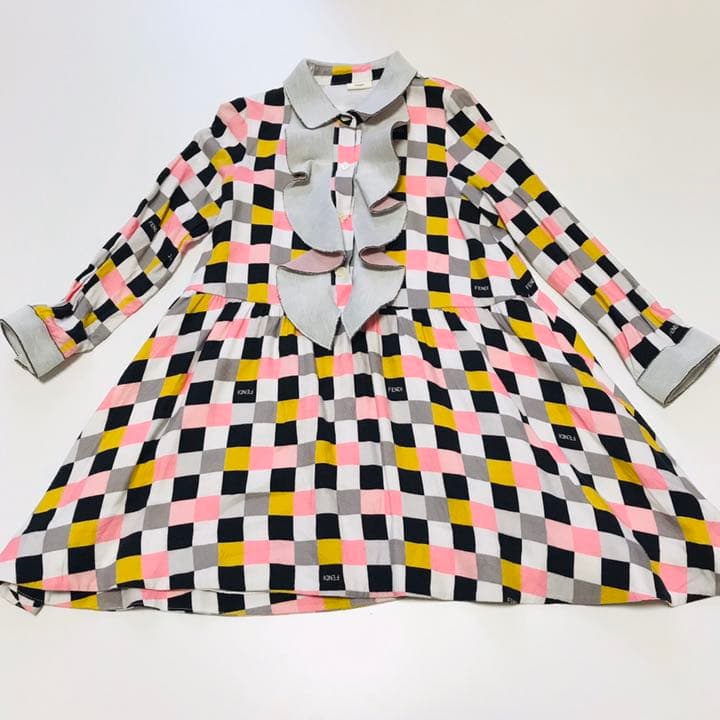 DIOR 100cm FENDI ワンピース　半袖　120cm ３点