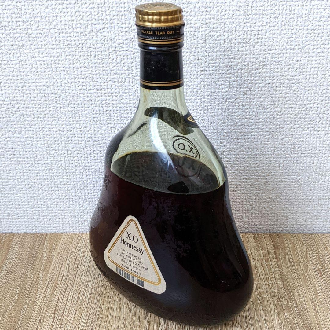 ヘネシーX.O　金キャップ　グリーンボトル　700ml 40％　未開栓　箱あり