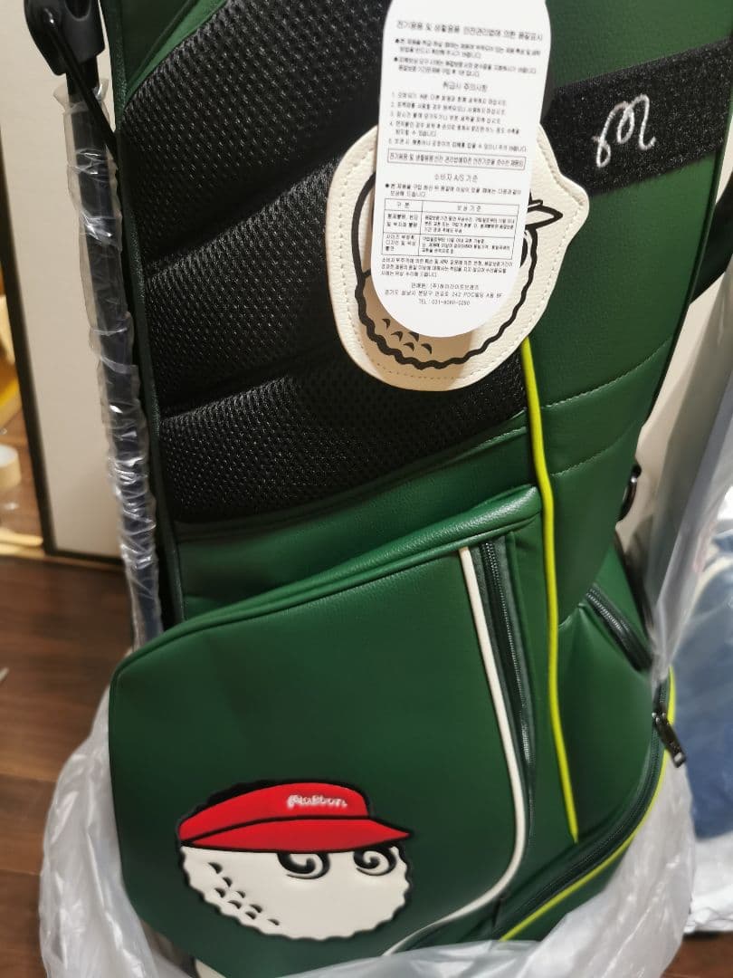 malbon golf マルボン キャディバッグ グリーン