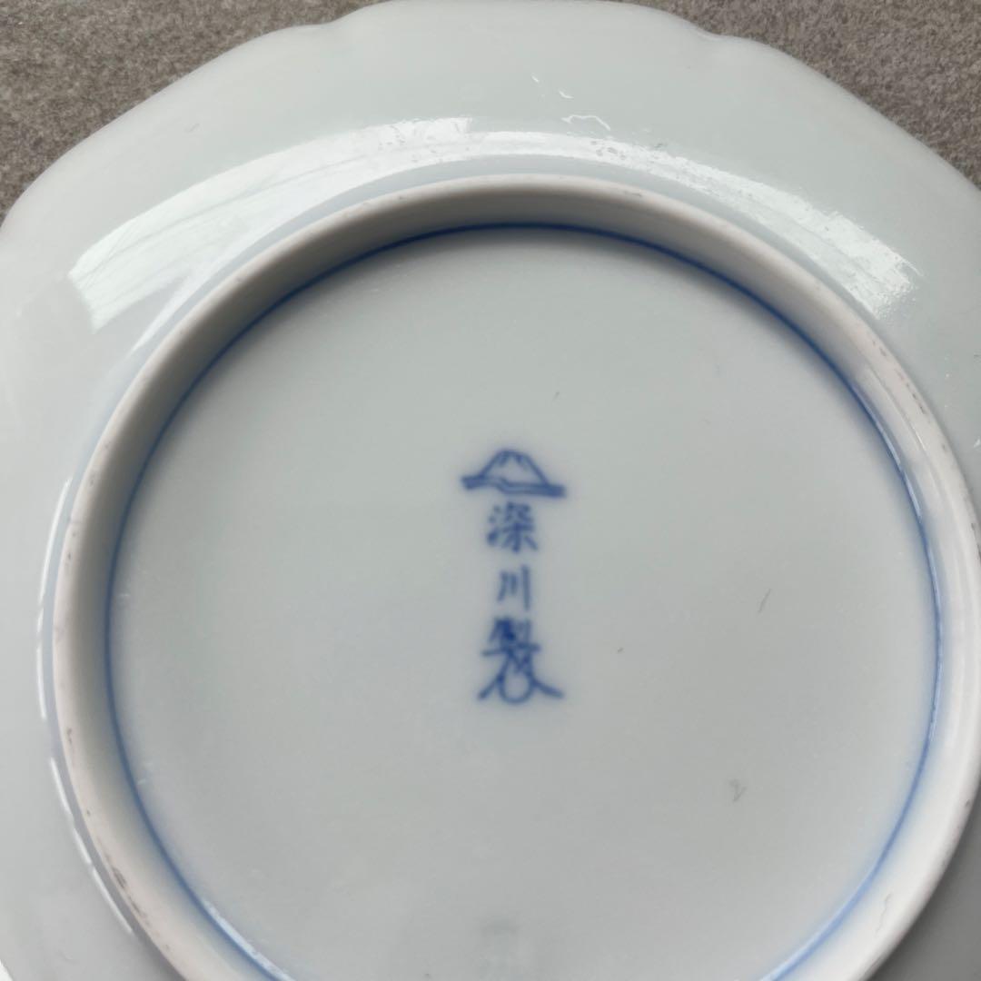 【深川製磁】お雛様　 小皿 豆皿　たち雛　雛あられ　4枚×2セット