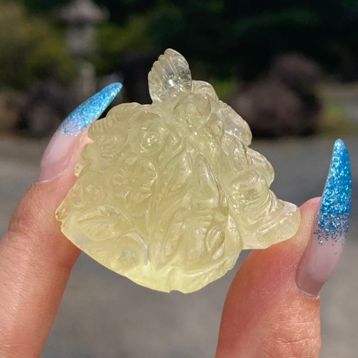 リビアングラス ガネーシャ 大