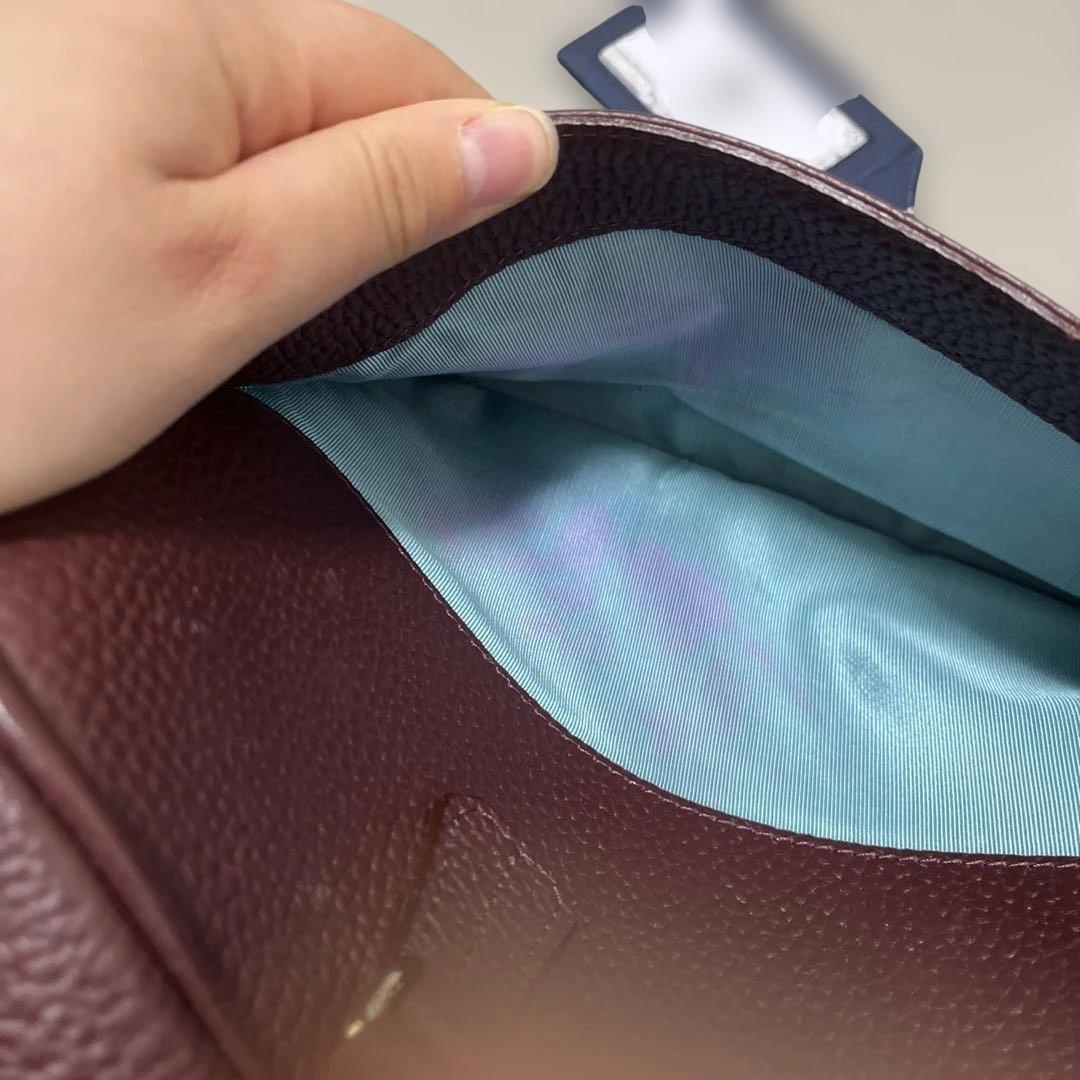 ADMJハンドバッグ 日本製　牛革