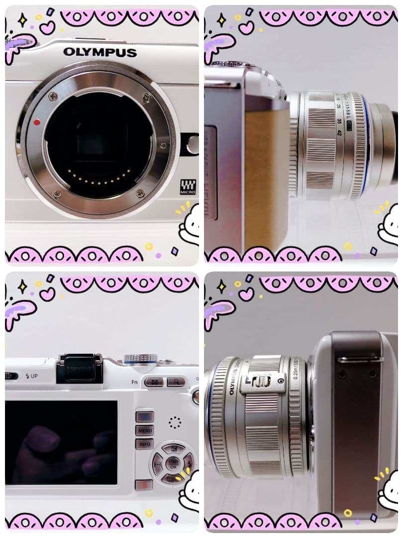 ❤️OLYMPUS❤️E-PL1❤️新品級R412❤️スマホ転送可❤️#1221
